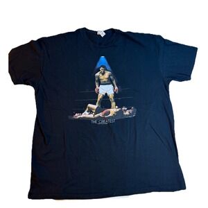 Cotton Heritage Muhammad Ali Greatest Graphic Tee Men XL 100% Cotton